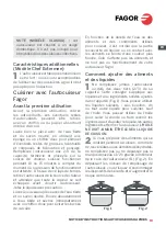 Preview for 19 page of Fagor Chef Extremen Manual