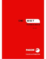 Fagor CNC 8055 T Examples Manual preview