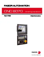 Fagor CNC 8070 Original Instructions Manual preview