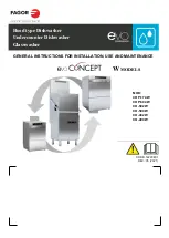 Preview for 1 page of Fagor CO-400 W General Instruction For Installation Use And Maintenance