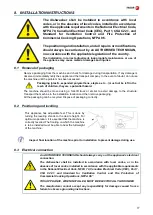 Preview for 17 page of Fagor CO-400 W General Instruction For Installation Use And Maintenance