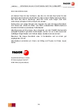 Preview for 34 page of Fagor CONCEPT ACE-061 Use And Maintenance Manual