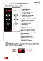 Предварительный просмотр 21 страницы Fagor CONCEPT ACG-061 Use And Maintenance Manual