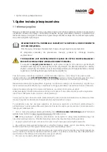 Предварительный просмотр 137 страницы Fagor CONCEPT User And Maintenance Manual