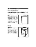 Preview for 8 page of Fagor CONDENSER TUMBLE DRYER Installation And Operating Instructions Manual