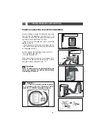 Preview for 18 page of Fagor CONDENSER TUMBLE DRYER Installation And Operating Instructions Manual