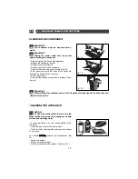 Preview for 19 page of Fagor CONDENSER TUMBLE DRYER Installation And Operating Instructions Manual