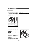 Preview for 21 page of Fagor CONDENSER TUMBLE DRYER Installation And Operating Instructions Manual