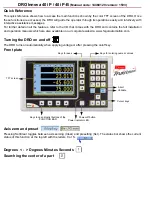 Fagor DRO Innova 40i P Quick Reference предпросмотр