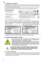 Preview for 40 page of Fagor Eco Concept CCO-120 Installation, Use And Maintenance Instructions