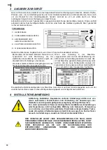 Preview for 86 page of Fagor Eco Concept CCO-120 Installation, Use And Maintenance Instructions