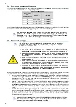 Preview for 124 page of Fagor Eco Concept CCO-120 Installation, Use And Maintenance Instructions