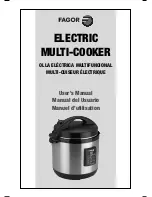 Preview for 1 page of Fagor Electric Multi-Cooker User Manual