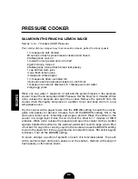 Предварительный просмотр 44 страницы Fagor ELECTRIC PRESSURE COOKER Plus User Manual