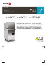 Preview for 1 page of Fagor Evo Advance Installation, Use And Maintenance Instructions