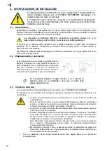 Preview for 10 page of Fagor EVO CONCEPT CO-502 Installation, Usage And Maintenance Instructions