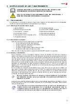 Preview for 13 page of Fagor EVO CONCEPT CO-502 Installation, Usage And Maintenance Instructions