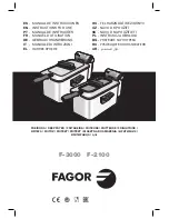 Preview for 1 page of Fagor F-2100 Instructions For Use Manual