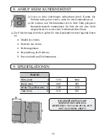 Preview for 71 page of Fagor FA3702 Operating Instructions Manual