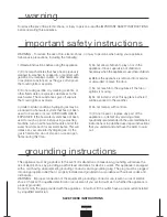 Preview for 4 page of Fagor FAS 3612 Manual