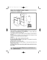 Preview for 8 page of Fagor FBI981x User Manual