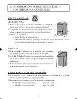 Preview for 4 page of Fagor FD-281NF Manual De Instrucciones