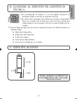 Preview for 19 page of Fagor FD-281NF Manual De Instrucciones