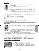 Предварительный просмотр 5 страницы Fagor FD282NFX Operating Instructions Manual