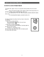 Предварительный просмотр 11 страницы Fagor FDO900X User Manual