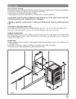 Предварительный просмотр 5 страницы Fagor FDU700X Installation, Use And Maintenance Manual