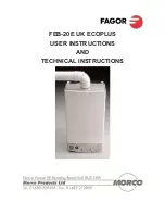 Fagor FEB-20E UK ECOPLUS User Instructions preview