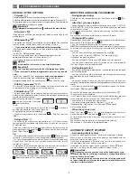 Предварительный просмотр 8 страницы Fagor FET 3106N Instructions For Use Manual