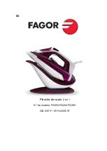 Fagor FG055 Instruction Manual preview