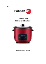 Fagor FG113R Instruction Manual preview