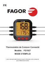 Preview for 1 page of Fagor FG1927 Instruction Manual