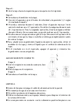 Предварительный просмотр 5 страницы Fagor FG2030 Instruction Manual