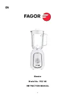 Preview for 15 page of Fagor FG2140 Instruction Manual