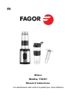 Preview for 1 page of Fagor FG2241 Instruction Manual