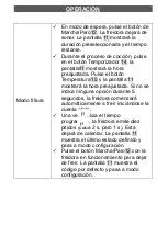 Preview for 17 page of Fagor FG403 Instruction Manual