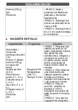 Preview for 27 page of Fagor FG403 Instruction Manual