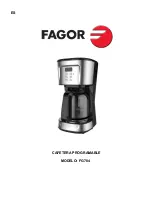 Fagor FG784 Manual preview