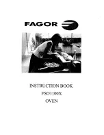 Fagor FSO1100X Instruction Book предпросмотр