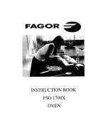 Предварительный просмотр 1 страницы Fagor FSO1700X Instruction Book