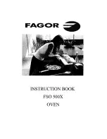 Предварительный просмотр 1 страницы Fagor FSO500X Instruction Book