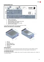 Предварительный просмотр 24 страницы Fagor FT-G905 Installation, Usage And Maintenance Instructions