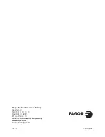 Предварительный просмотр 24 страницы Fagor FWD612IT Installation And Operation Manual