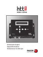 Fagor HTT 103 User Manual preview