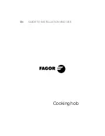 Fagor IF-64R Manual To Installation And Use preview