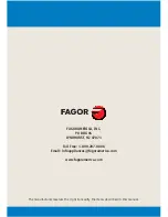 Preview for 18 page of Fagor IFA-90 Care & Instruction Manual