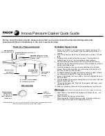 Preview for 1 page of Fagor innova series Quick Manual